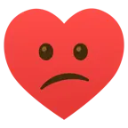 faccina confusa + cuori