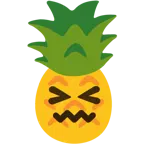 faccina frustrata + ananas