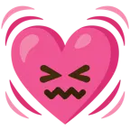 faccina frustrata + cuore che batte