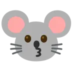kissing face + mouse face