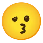 kissing face + woozy face