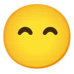 kissing face with smiling eyes + face without mouth