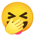 squinting face with tongue + yawning face