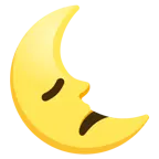 faccina delusa + faccina ultimo quarto di luna