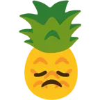 faccina delusa + ananas