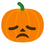 faccina delusa + zucca di Halloween