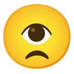 faccina delusa + occhio