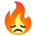 faccina delusa + fuoco