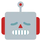 faccina delusa + faccina di robot