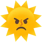 faccina arrabbiata + faccina sole