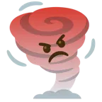 faccina accigliata + tornado