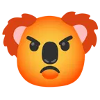 faccina accigliata + koala