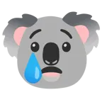 faccina che piange + koala