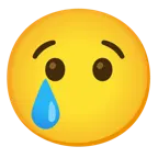 faccina che piange + faccina senza bocca