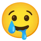 faccina che piange + faccina che sbava