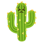 faccina perseverante + cactus