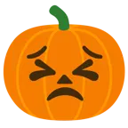 faccina perseverante + zucca di Halloween