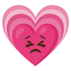 faccina perseverante + cuore che cresce