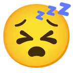 faccina perseverante + faccina che dorme