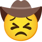 faccina perseverante + faccina con cappello da cowboy