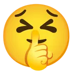 faccina perseverante + faccina che zittisce