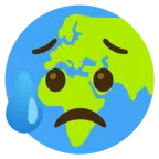 faccina delusa ma sollevata + Europa e Africa