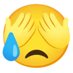 faccina delusa ma sollevata + non vedo
