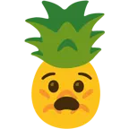 faccina angosciata + ananas