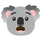 faccina angosciata + koala