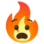 faccina angosciata + fuoco
