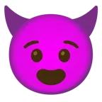 faccina angosciata + faccina con sorriso e corna