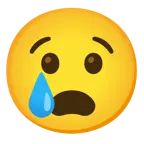 faccina angosciata + faccina che piange