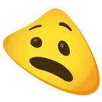 anguished face + anguished face