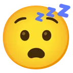 faccina angosciata + faccina che dorme