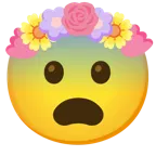 faccina impaurita + tulipano