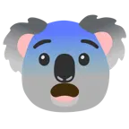 faccina impaurita + koala