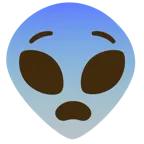 faccina impaurita + alieno