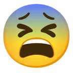 faccina impaurita + faccina stanca
