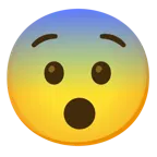 faccina impaurita + faccina sorpresa