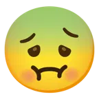 faccina impaurita + faccina nauseata