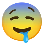 faccina impaurita + faccina che sbava