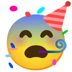 faccina impaurita + faccina che festeggia