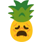 faccina esausta + ananas
