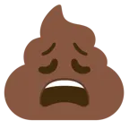 faccina esausta + cacca