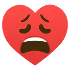 faccina esausta + cuori