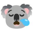 sleepy face + koala