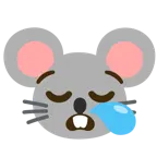 sleepy face + mouse face