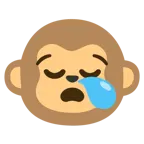 sleepy face + monkey face