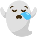 sleepy face + ghost
