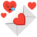 sleepy face + love letter